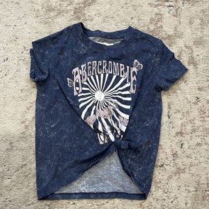 Front tie tee